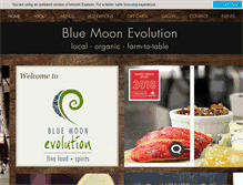 Tablet Screenshot of bluemoonevolution.com